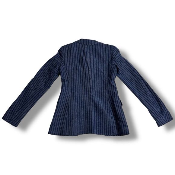 Escada Striped One Button Blazer Size 34 EU 2 US - Picture 2 of 6
